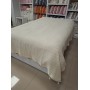 ETEHOMETEX PONPONLU PAMUK PİKE ÇİFT KİŞİLİK 220X240CM KREM 8696474231901